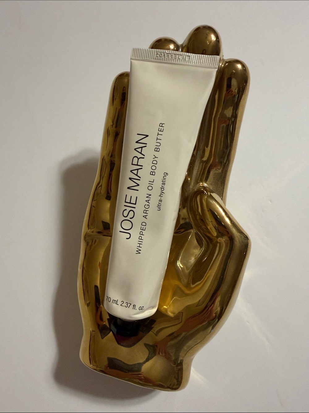 JOSIE MARAN LILAC Whipped Argan Oil Body Butter Ultra Hydrating 70ml/2.37oz